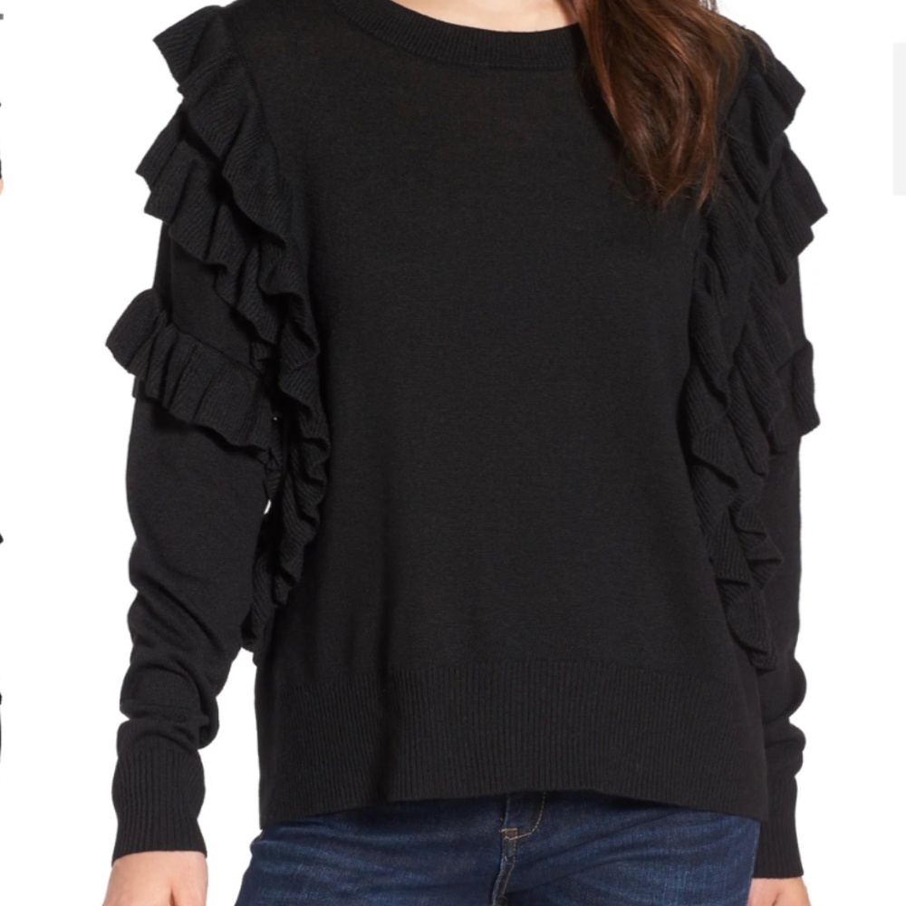 BP. Ruffle Pullover